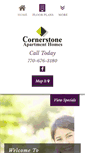 Mobile Screenshot of cornerstoneatdoraville.com