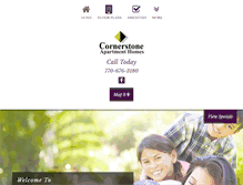 Tablet Screenshot of cornerstoneatdoraville.com